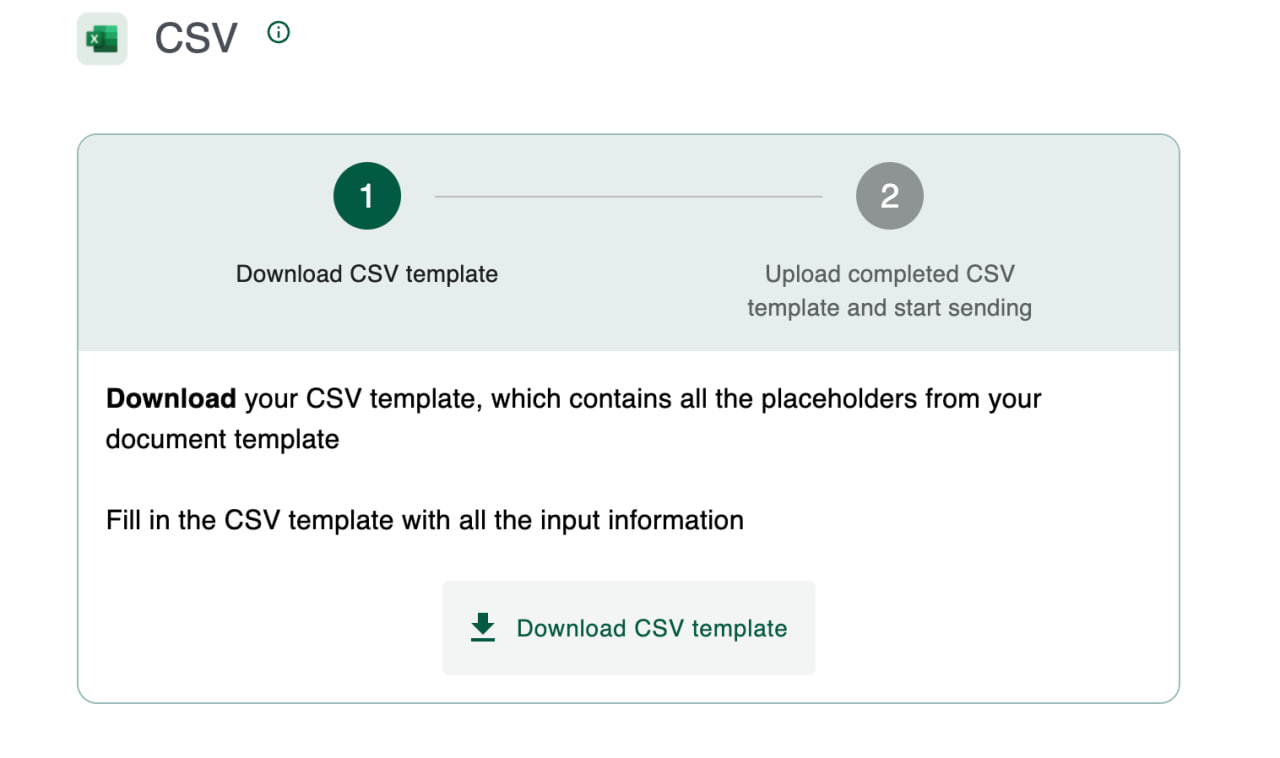 Download CSV