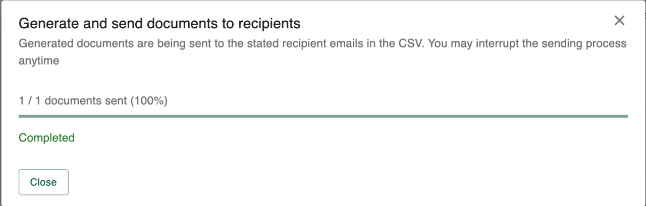 CSV Send