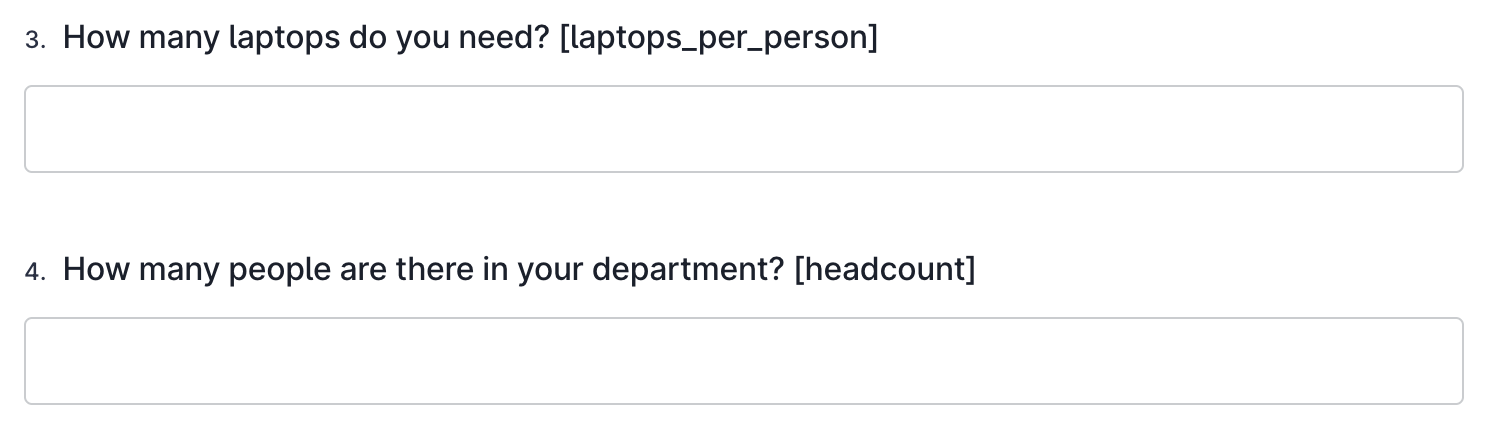 Pre-requisites for formula placeholders