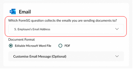 email formsg question